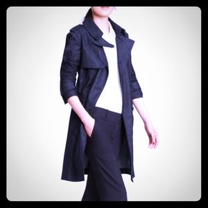Ann Taylor denim trench, new with tags